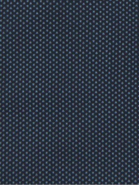 engbers Herren Modisches Halbarmhemd mit dezenten Kontrastdetails Saphirblau 29951