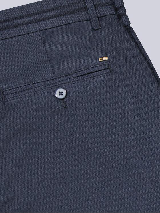 emilio adani Herren Chino mit Tunnelzug Saphirblau 40735