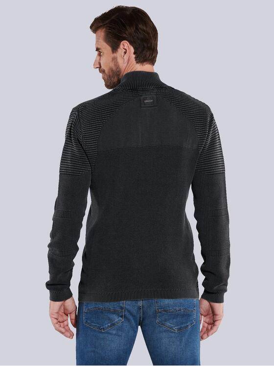 engbers Herren Cardigan regular Grau 35619