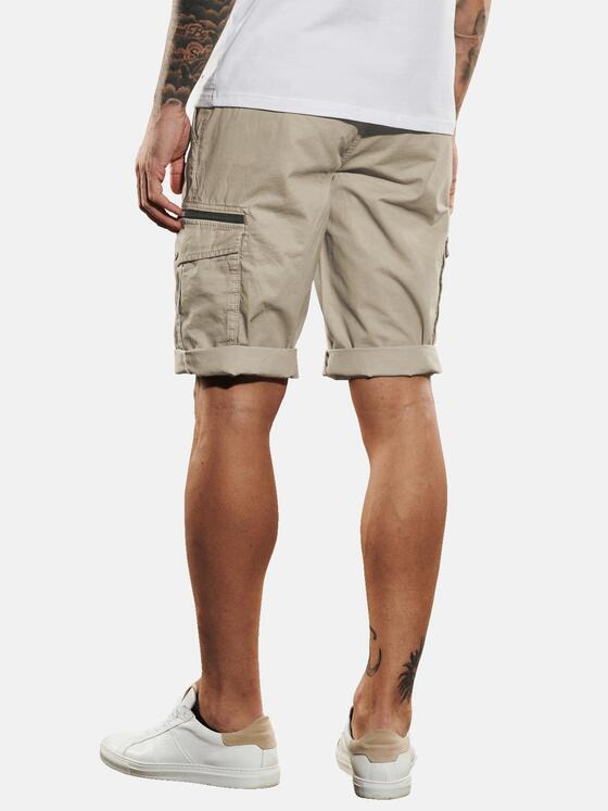 emilio adani Herren Cargo-Bermuda regular Beige 35012