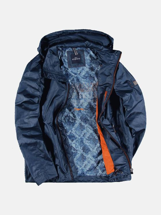 engbers Herren Outdoor-Jacke mit abnehmbarer Kapuze Türkis 31027