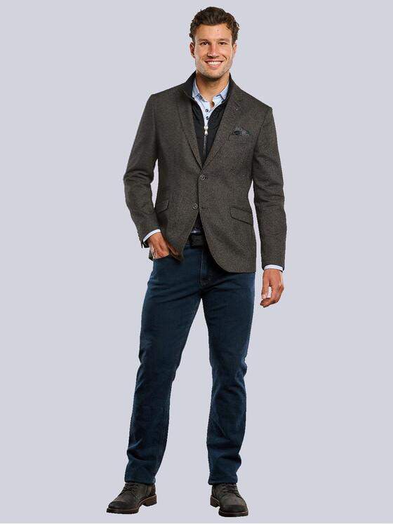 engbers Herren Sakko mit Inlet Schokobraun 33597