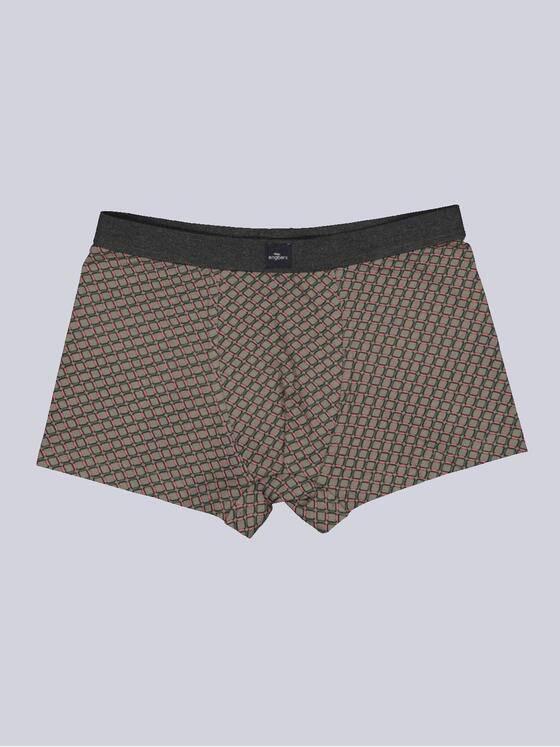 engbers Herren Boxershorts gemustert Rot 35724
