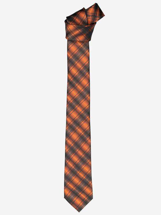 engbers Herren Krawatte kariert Orange 37696