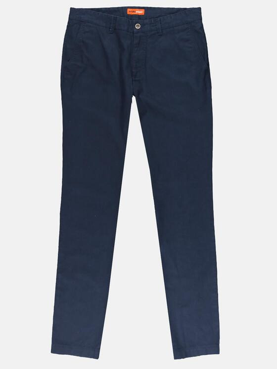 emilio adani Herren Modische Leinenhose mit softem Warengriff Blau 29834