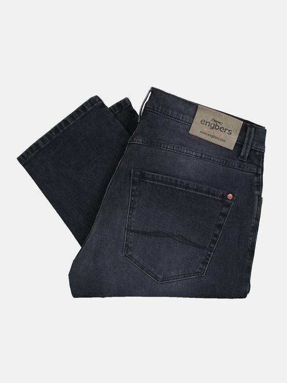 engbers Herren Jeans 5-Pocket straight Indigoblau 32318