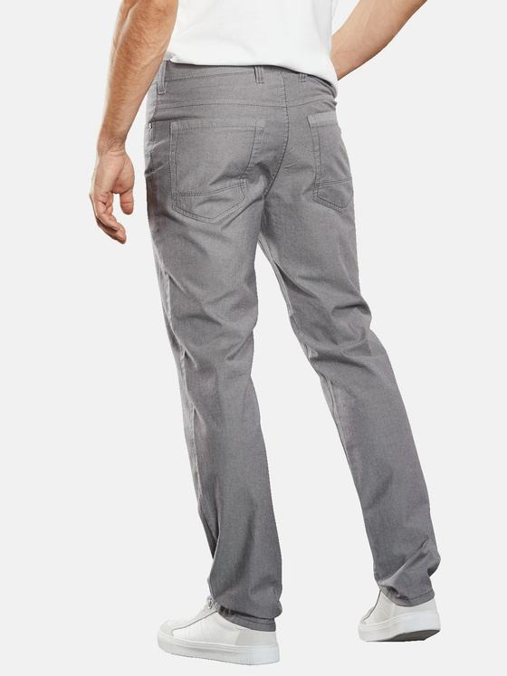engbers Herren 5-Pocket-Hose slim fit Mausgrau 34689