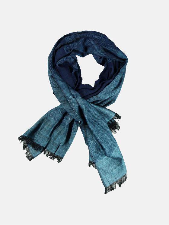 engbers Herren Schal uni Petrolblau 29310