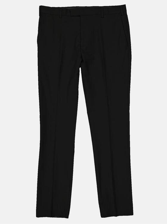 emilio adani Herren Anzug-Hose slim fit Schwarz 34572