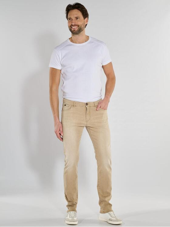 engbers Herren Super-Stretch Jeans regular Sand 36652