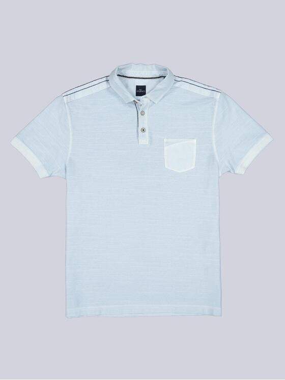 engbers Herren Polo-Shirt meliert Hellblau 38454