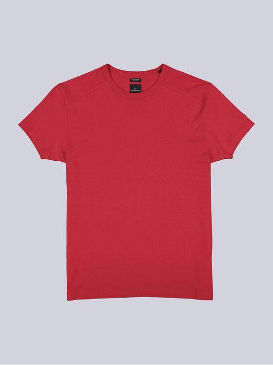 engbers Herren Basic-Shirt "My Favorite" organic Rot 34380