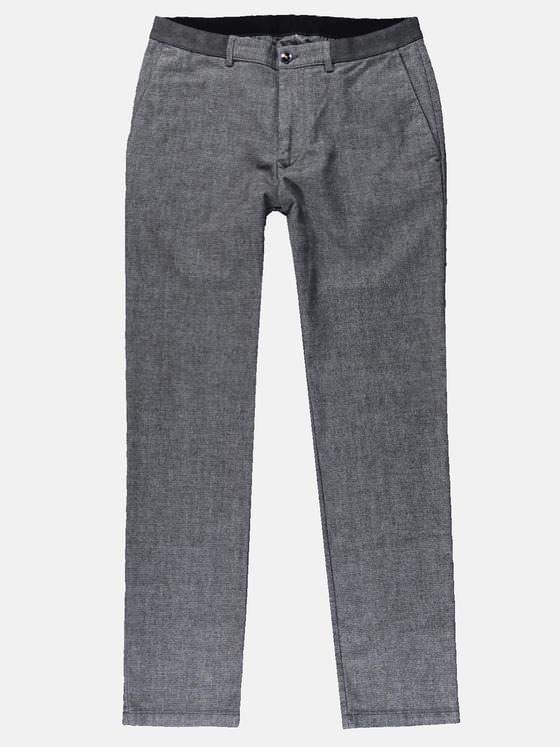 emilio adani Herren Elastische Retro-Hose Grau 30844