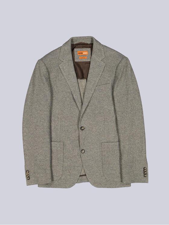 emilio adani Herren Freizeit-Sakko slim fit Beige 39139