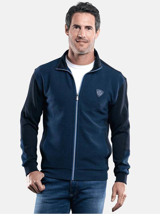 engbers Herren Sportive Sweatjacke Saphirblau 29229