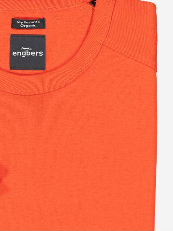 engbers Herren T-Shirt "My Favorite" organic Orange 37783