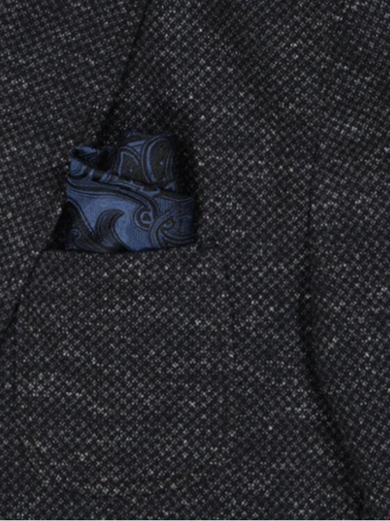 engbers Herren Einstecktuch gemustert Blau 35808