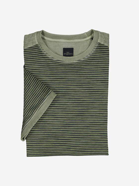 engbers Herren Rundhals T-Shirt Khaki 38135