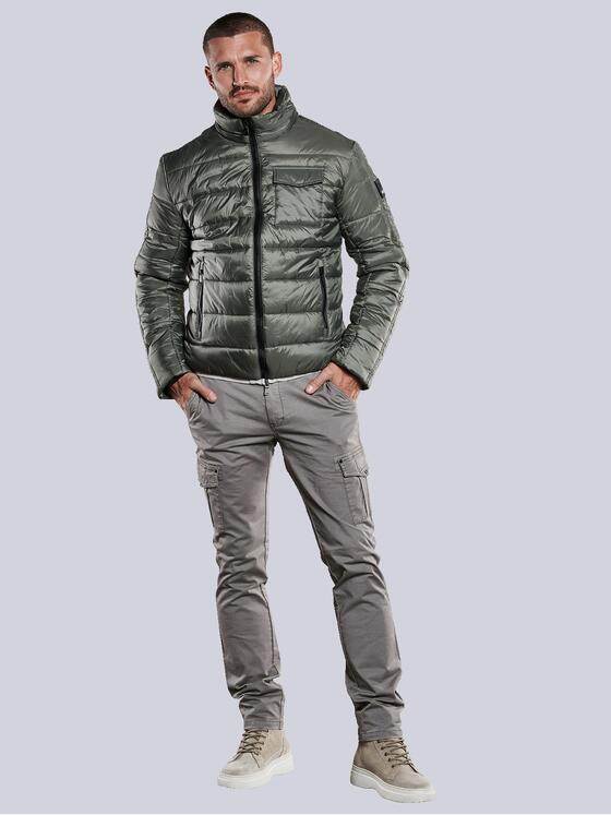 emilio adani Herren Steppjacke Grün 33292