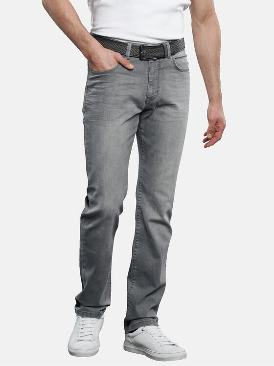 engbers Herren 5-Pocket-Jeans mit Stretch Grau 31291