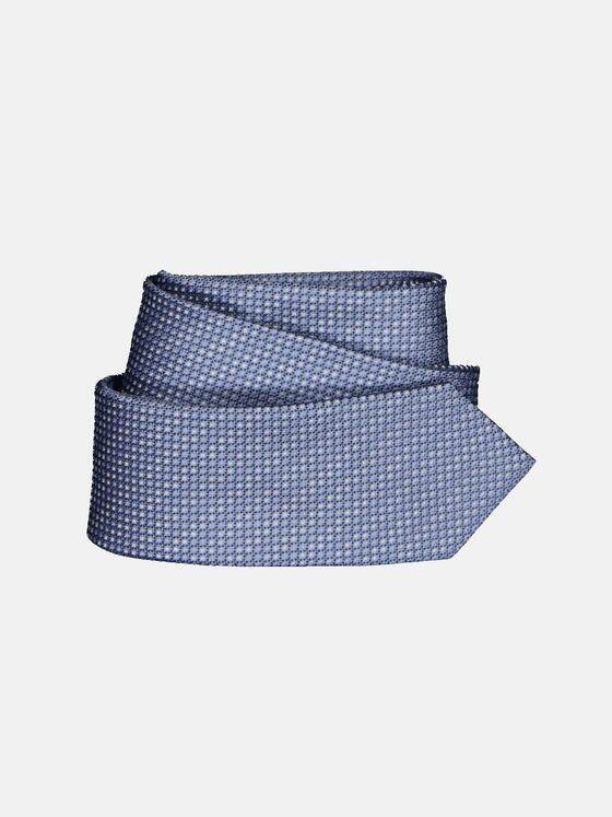 engbers Herren Krawatte gemustert Hellblau 33204