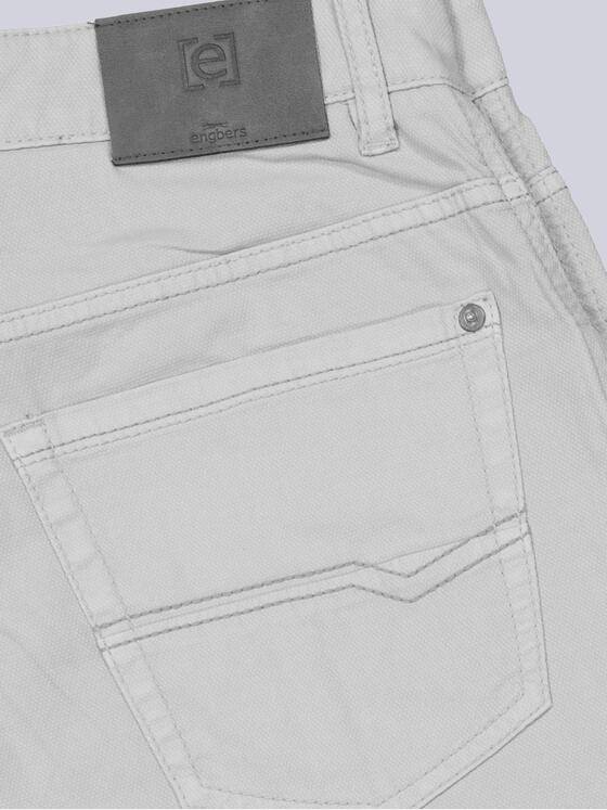 engbers Herren 5-Pocket-Hose regular Silbergrau 38263