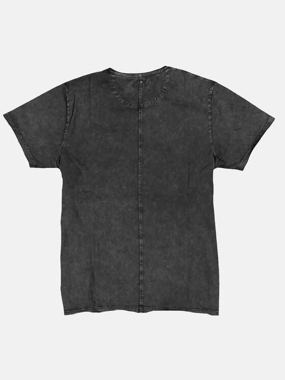 emilio adani Herren V-Neck T-Shirt Grau 24307
