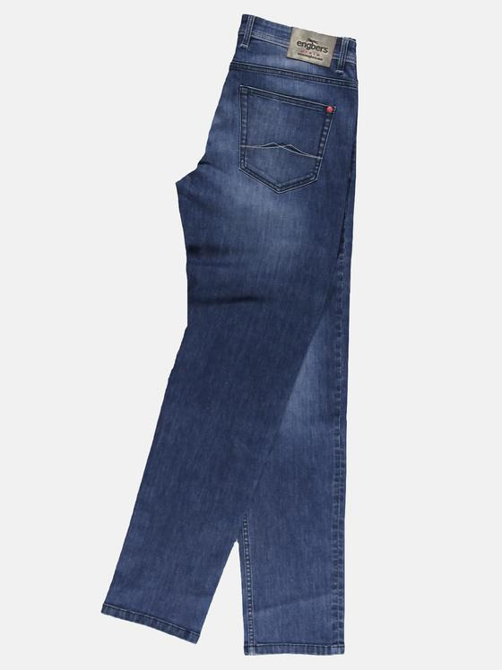engbers Herren Besonders elastische und leichte Jeans Blau 29699