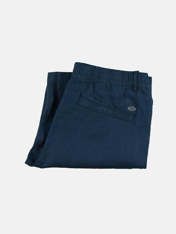 engbers Herren Cargo-Bermuda aus 100% Leinen Saphirblau 29820