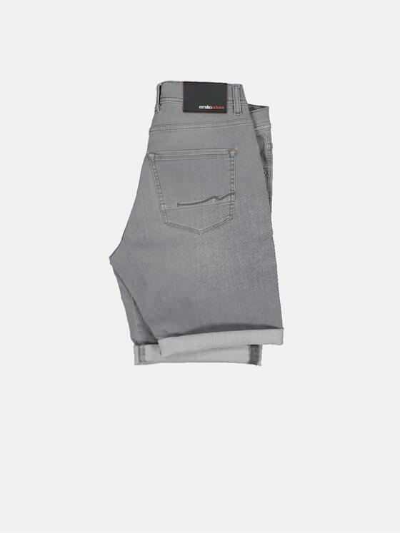 emilio adani Herren Bermuda regular Grau 34678