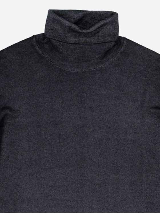 engbers Herren Pullover mit Rollkragen Schwarz 37802