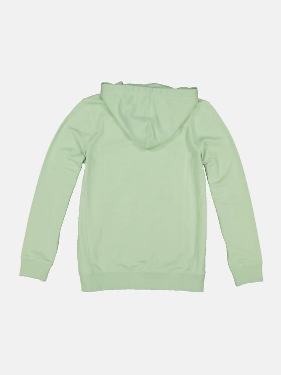emilio adani Herren Sweatjacke mit Kapuze Grün 36338
