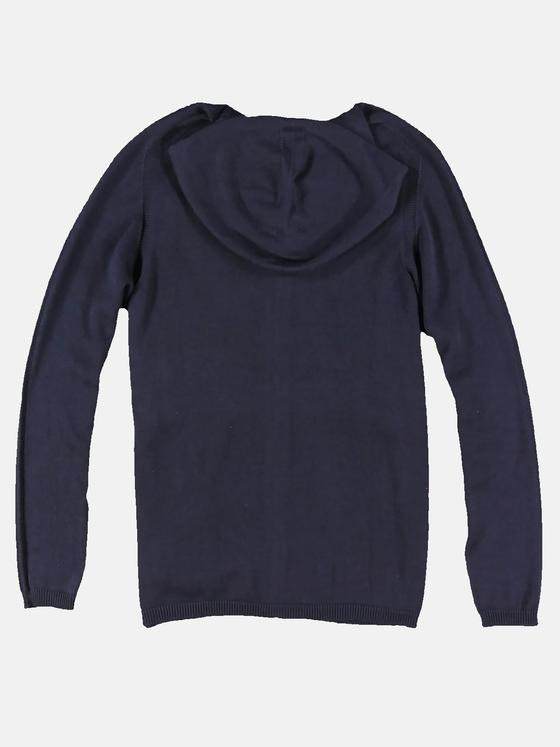 ENGBERS GERMANY Herren Cardigan mit Seidenanteil Saphirblau 30524