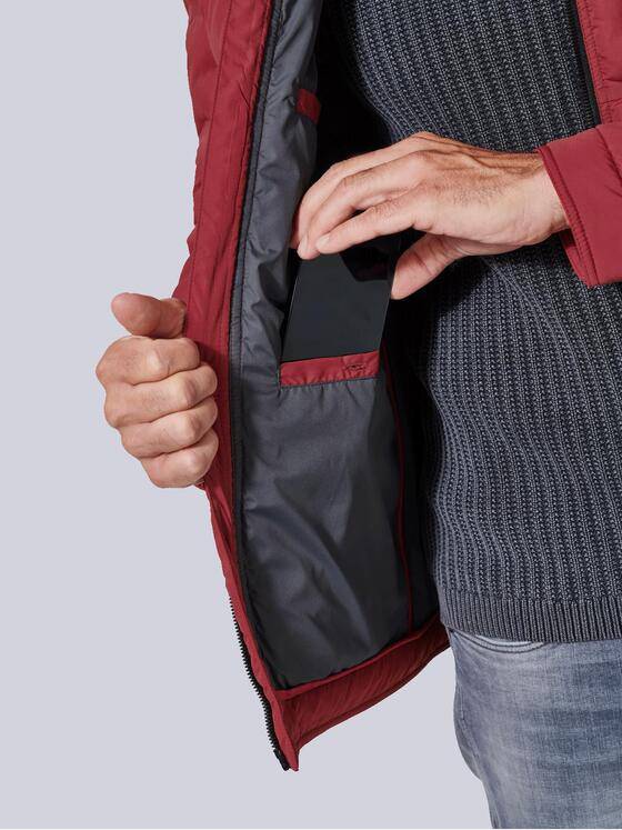 engbers Herren Steppjacke regular Rot 35245
