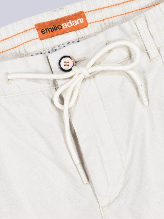 emilio adani Herren Chino-Bermuda mit Tunnelzug Beige 39007