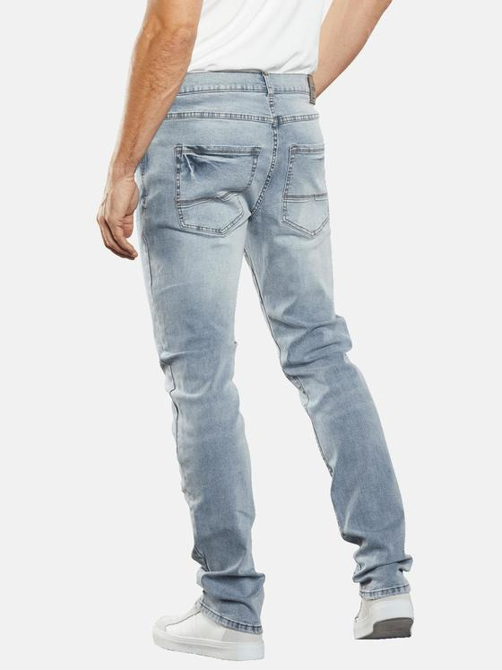 engbers Herren Super-Stretch-Jeans regular Hellblau 34556