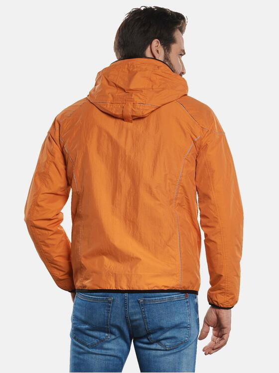 engbers Herren Outdoor-Jacke mit abnehmbarer Kapuze Dunkelorange 32575