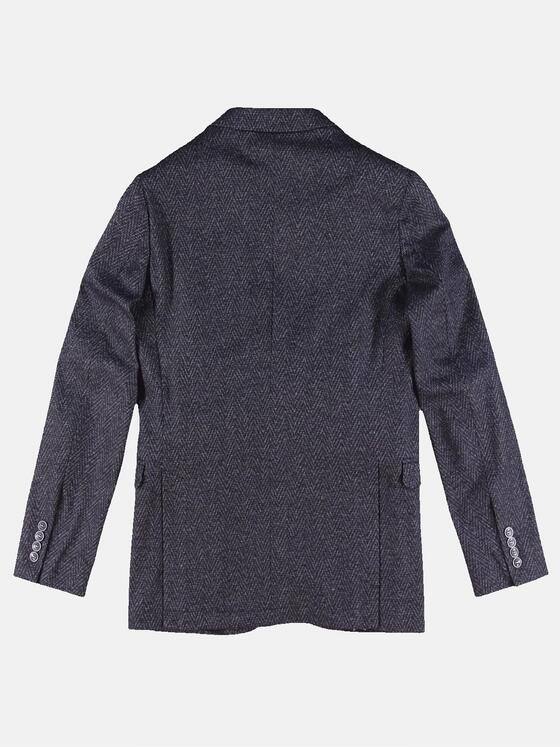 ENGBERS GERMANY Herren Sportives Slim Fit Sakko Saphirblau 30251