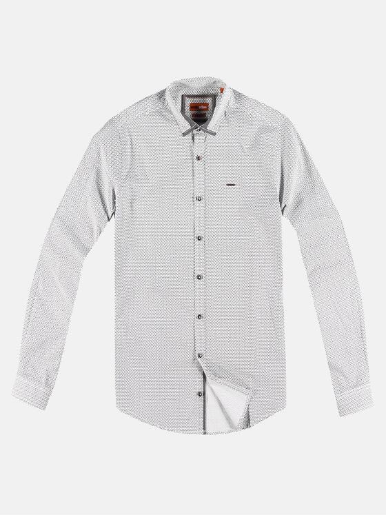 emilio adani Herren Hemd langarm Grau 30867