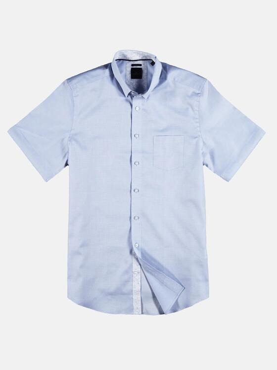 engbers Herren 100% bügelfreies Hemd Hellblau 29454