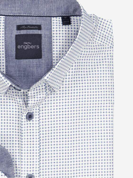 engbers Herren Hemd "My Favorite" Blau 36307