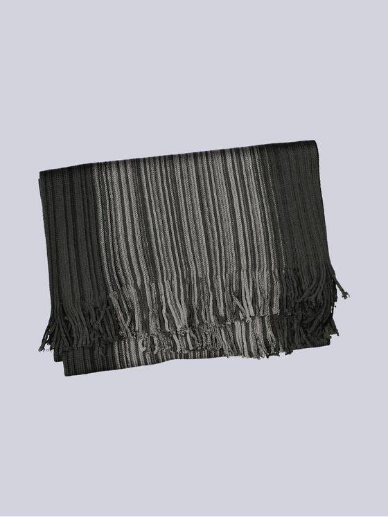 engbers Herren Strickschal gemustert Dunkelgruen 39820