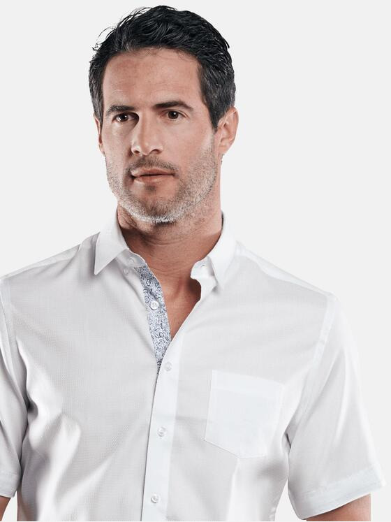engbers Herren 100% bügelfreies Hemd Reinweiss 29452