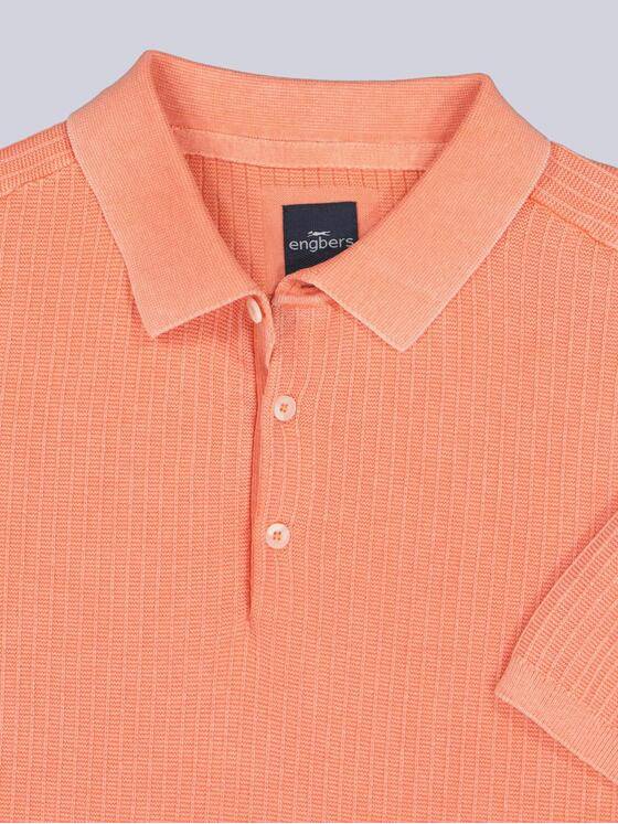 engbers Herren Modisches Strick-Polo Orange 40644