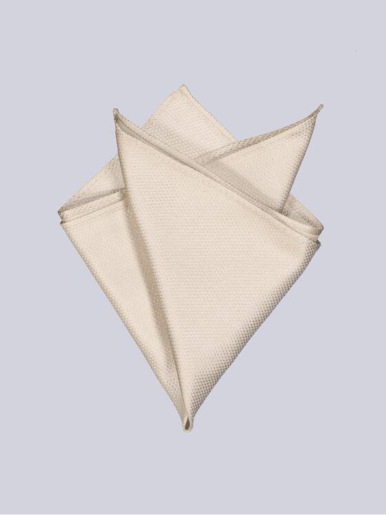 emilio adani Herren Einstecktuch strukturiert Beige 36746