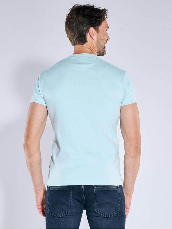 engbers Herren Basic-Shirt "My Favorite" organic Hellblau 39263