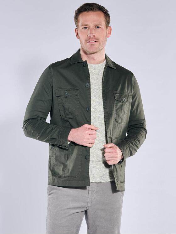 engbers Herren Overshirt Oliv 39863