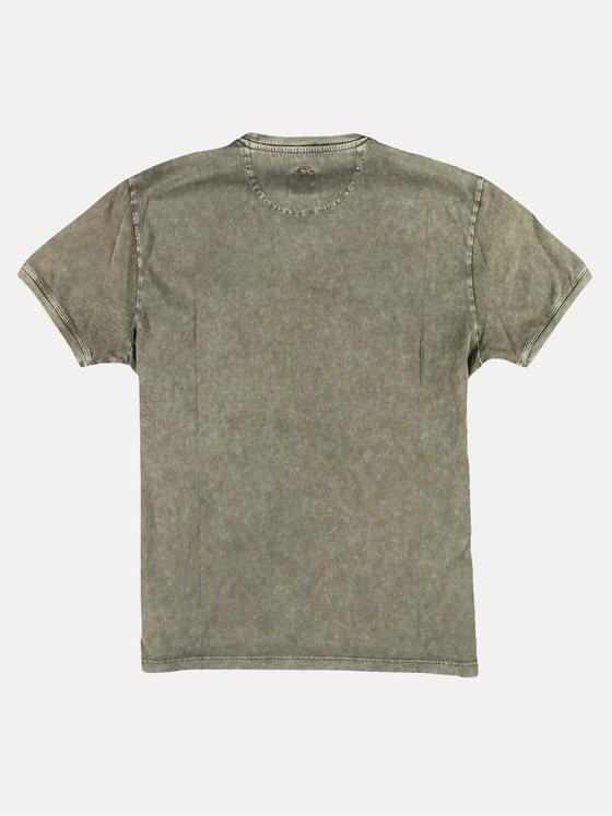 engbers Herren Rundhals T-Shirt Braunbeige 25137