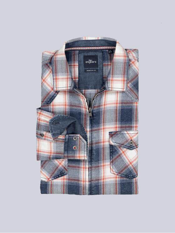 engbers Herren Karohemd Rot 36129