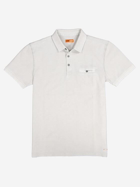 emilio adani Herren Polo-Shirt strukturiert Beige 37089